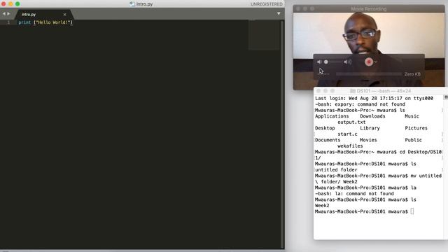 DS101: Coding Python using Sublime text смотреть онлайн