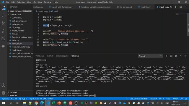 Python boot camp | Session 4 | Objects, user input and files смотреть онлайн