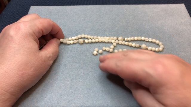 Комплект из агата. Бусы из перламутра. Кулон и серьги из браслета. Украшения для Наталии. Часть 8. смотреть онлайн
