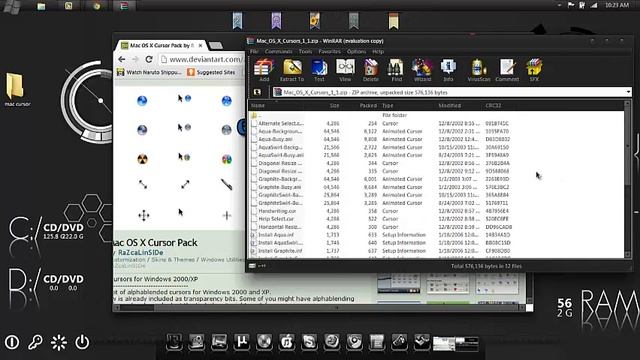 How to install mac cursor on windows 7 windows vista windows XP windows 8 (DETAILED) смотреть онлайн