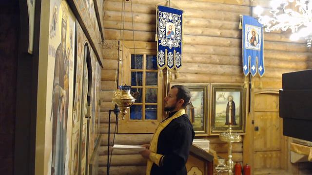 молебен 22:00