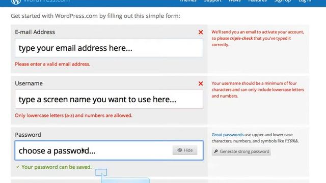 How to create a WordPress account without creating a blog смотреть онлайн