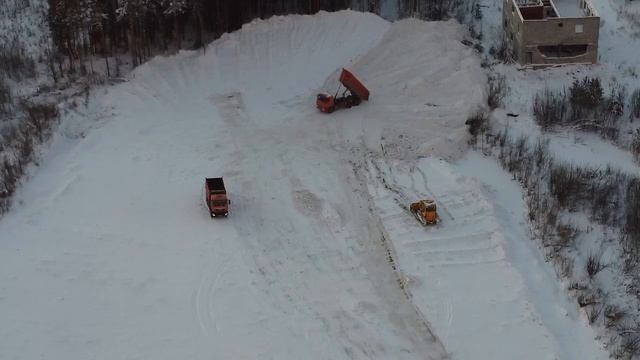 Размещение снега на Рационализаторов в Сургуте смотреть онлайн