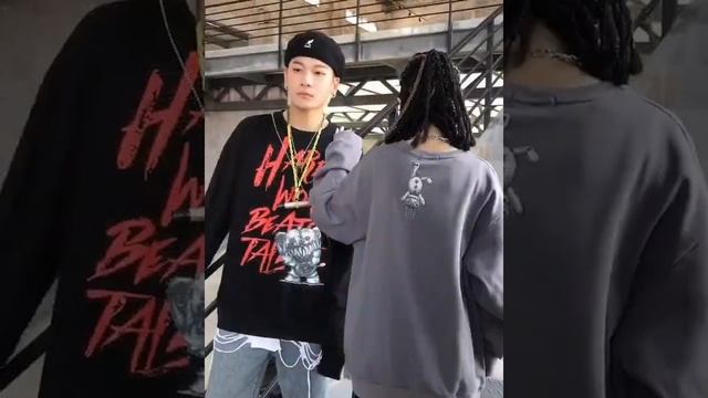 Aolamegs/свитер с круглым вырезом и принтом из аниме манги зеленых волос для девочек повседневный смотреть онлайн