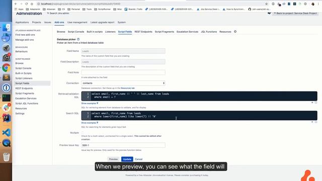 ScriptRunner for Jira | Display info from database in Jira custom fields using ScriptRunner смотреть онлайн
