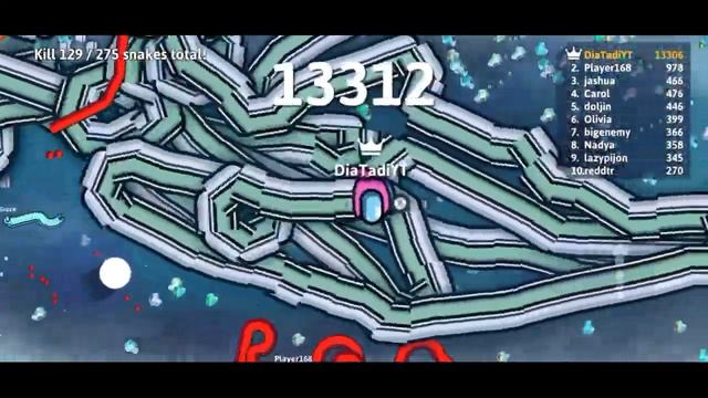 Snake.io - NEW EVENT SNAKES AMONG US: POLUS 💣 ALL SKINS UNLOCKED' Epic Snakeio Gameplay