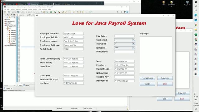 payroll error java смотреть онлайн
