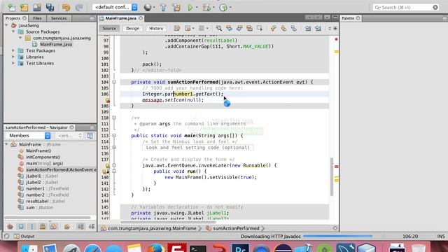 Bài 5 - Java Swing - JTextField смотреть онлайн