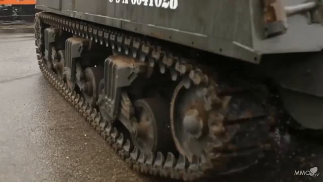 World of Tanks Riding a real Sherman tank - MMO HD TV (720p) смотреть онлайн
