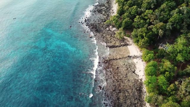 Music for meditation, sounds of the ocean. Beautiful visuals. смотреть онлайн