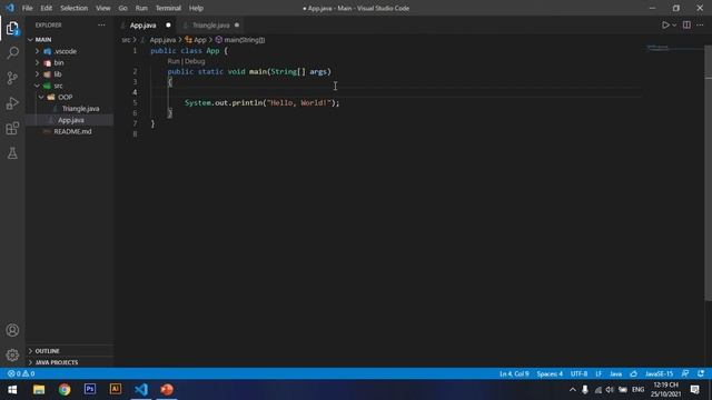 Thao tác cơ bản trong lập trình OOP Java bằng VSCode смотреть онлайн