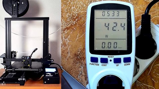 Сколько Ватт потребляет 3D принтер? смотреть онлайн