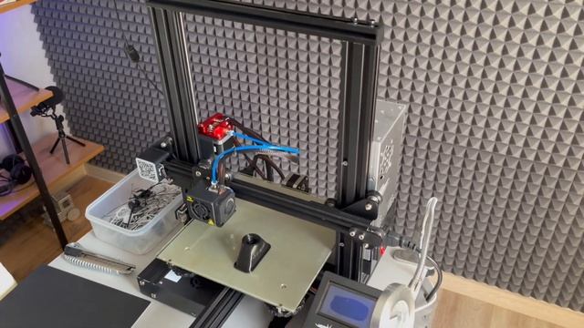 3D принтер Ender 3 поломка во время съёмки ролика смотреть онлайн