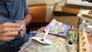 Изготовление джерка «Нерей». Аэрография. Рисуем жабры на приманке.