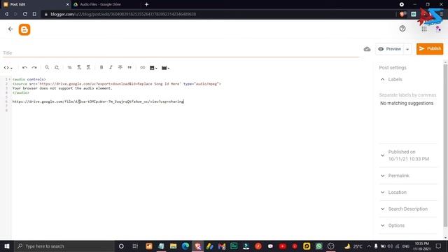 How to Add MP3 Audio Player in Blogger смотреть онлайн