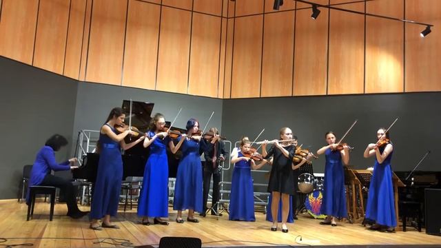 Э. Вальдтейфель "Испанский вальс", Ансамбль скрипачей ДШИ им. Иванова-Крамского смотреть онлайн