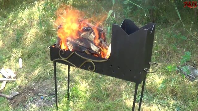 МАНГАЛ И СКОВОРОДА 2в1 СВОИМИ РУКАМИ ОПТИМАЛЬНЫЕ РАЗМЕРЫ BBQ 2/1 смотреть онлайн