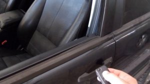 Mercedes ML W163 (lock actuator) поломка замков передних дверей