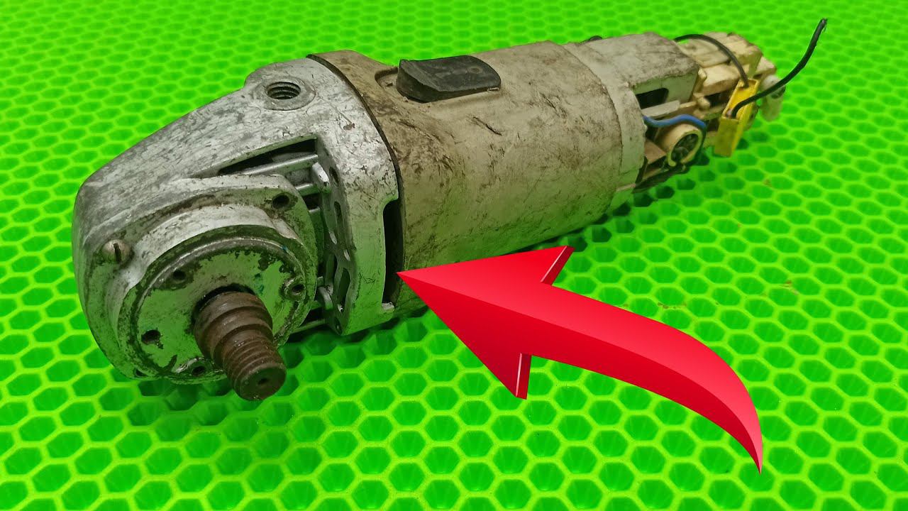 ГЕНИАЛЬНАЯ ИДЕЯ из сгоревшей БОЛГАРКИ !!! Самоделка своими руками из болгарки! смотреть онлайн