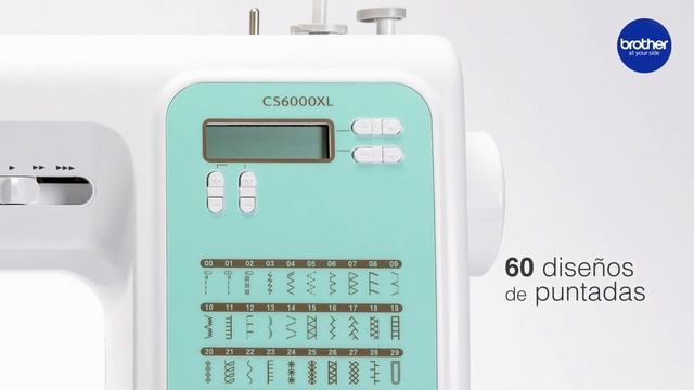 Máquina de coser computarizada Brother CS6000XL смотреть онлайн