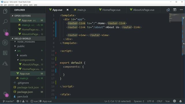 085 VueJS بالعربية Vuer Router Links & History Mode смотреть онлайн