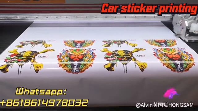 car sticker printing with Latex pigment ink,no need heating. смотреть онлайн