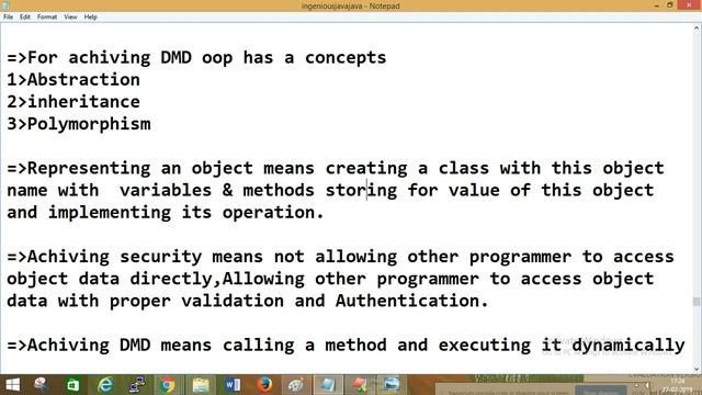 Why oop|What is oop Concept Online Core Java class смотреть онлайн