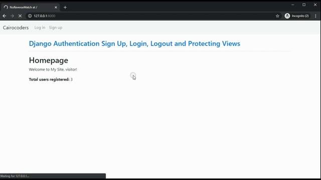Django Authentication Sign Up, Login, Logout and Protecting Views смотреть онлайн