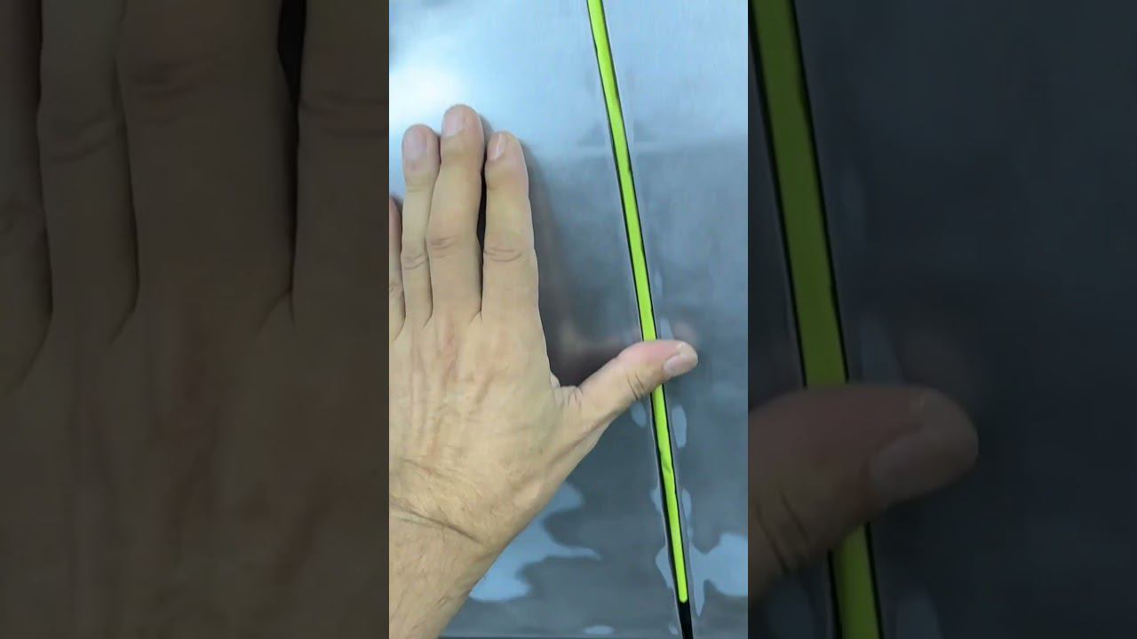 Быстрая и легка обклейка авто под первичный грунт! #малярныеработы #обклеитьавто #sagola #sata5500 смотреть онлайн