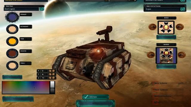 Dawn of War Eternal Confrontation Mod: Steel Legion Showcase смотреть онлайн