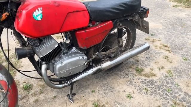 Двигатель Ява (Jawa) 350/634 тест 03.09.2023 после ремонта (г. Рыльск, Курская область) смотреть онлайн