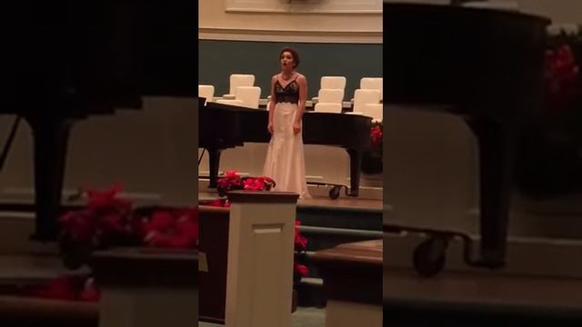 Gabrielle Barker sings "Lawd, Ah Wants To Be A Christian" by William Grant Still смотреть онлайн