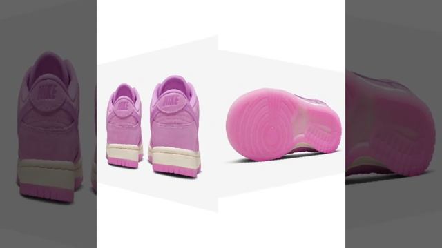 Nike Dunk Low WMNS “Rush Fuchsia” смотреть онлайн