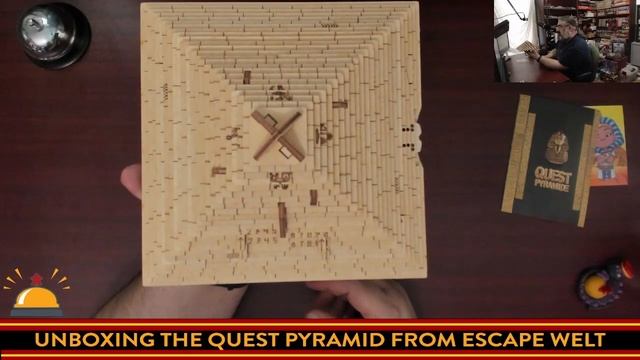 Unboxing the Quest Pyramid, a wooden puzzle box from EscapeWelt смотреть онлайн