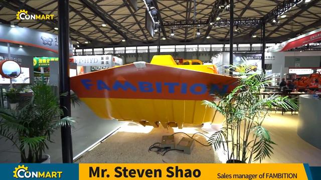 FAMBITION Brought All-Electric LHD Loader to bauma CHINA 2020 смотреть онлайн