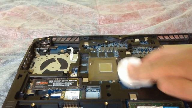 CLEVO NH50JNN_JNR [Hasee ZX-9_ZX-10]  I9-12900k\RTX3070ti_Замена термопасты на ID COOLING FROST X35