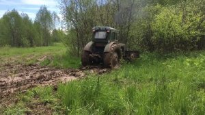 Т-40. Все как обычно! КириК в деревне - трактор в грязи!