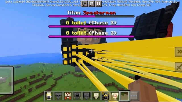 Skibidi Toilet Addon update in minecraft PE смотреть онлайн