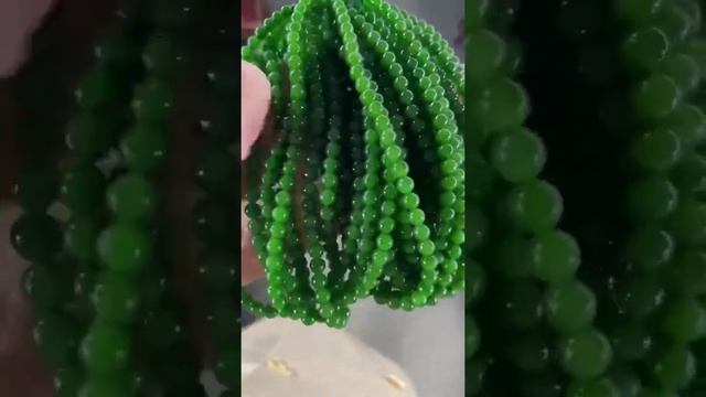 碧玉项链手链挂绳佛珠手串#greenjadenecklace#necklace#greenjade смотреть онлайн