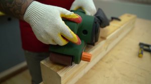 Обзор ленточной шлифмашины Калибр ЛШМ-950Е