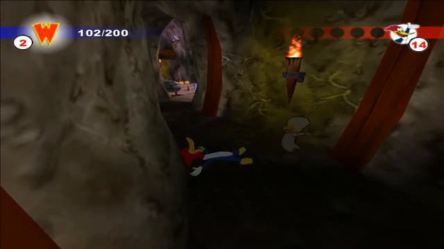 Прохождение игры Вуди Вудпеккер Часть 3 - Замок [Уровень 4] смотреть онлайн