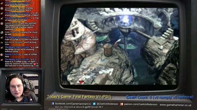 Let's Play FINAL FANTASY VII (PlayStation) PART SEVENTEEN - GameHammer Live смотреть онлайн