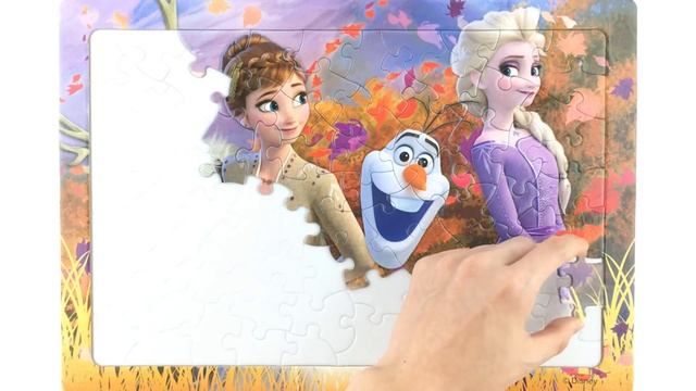 Frozen 2 Puzzles Olaf Anna - アナと雪の女王 パズル rompecabezas frozen - Холодное Сердце пазлы для детей эльз смотреть онлайн