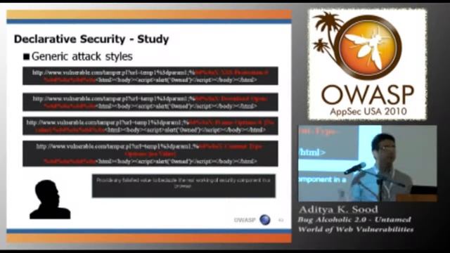 OWASP AppSec USA 2010: Bug-Alcoholic 2: Untamed World of Web 3/3 смотреть онлайн