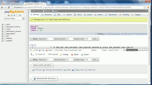 Make Your Own YouTube Part 28 : My Videos Options смотреть онлайн