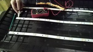 Ремонт телевизоров. Нет подсветки. Как проверить светодиоды.