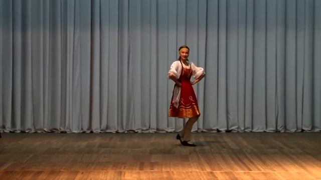 С днем Славянского район. Русский танец (СДК Анастасиевский) смотреть онлайн