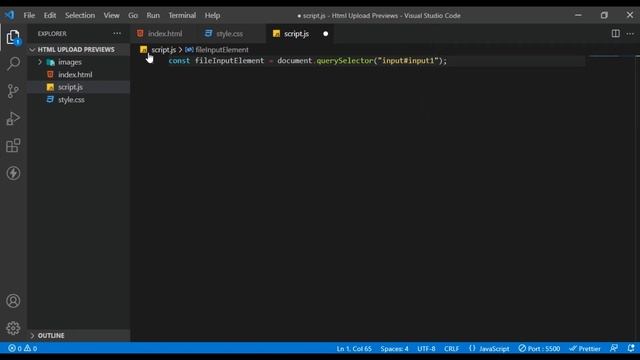 6. Build a File Upload Preview App with HTML, CSS and JS - Learn HTML, CSS and JS the Practical way смотреть онлайн