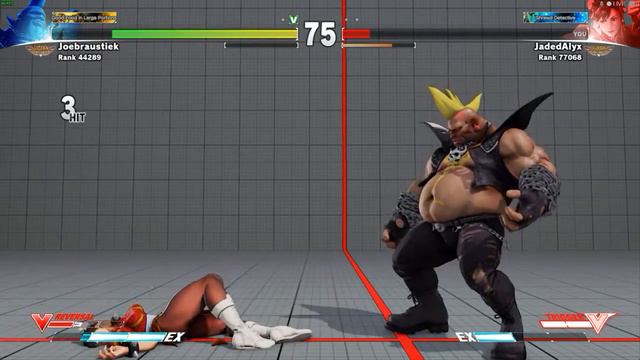 Street Fighter V - JadedAlyx (Chun-Li) v Joebraustiek (Birdie) смотреть онлайн