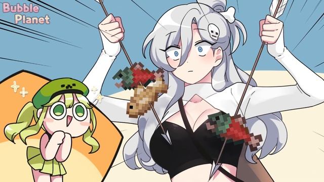 Creeper going to find Steve | Minecraft anime смотреть онлайн